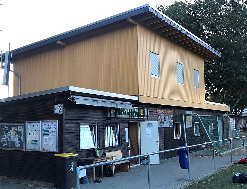 Vereinsheim 2020 Frontansicht 